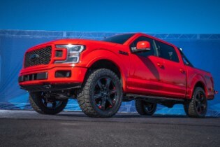 Ford Accessories Ford F-150 Lariat Sport Crew Cab with Bl...